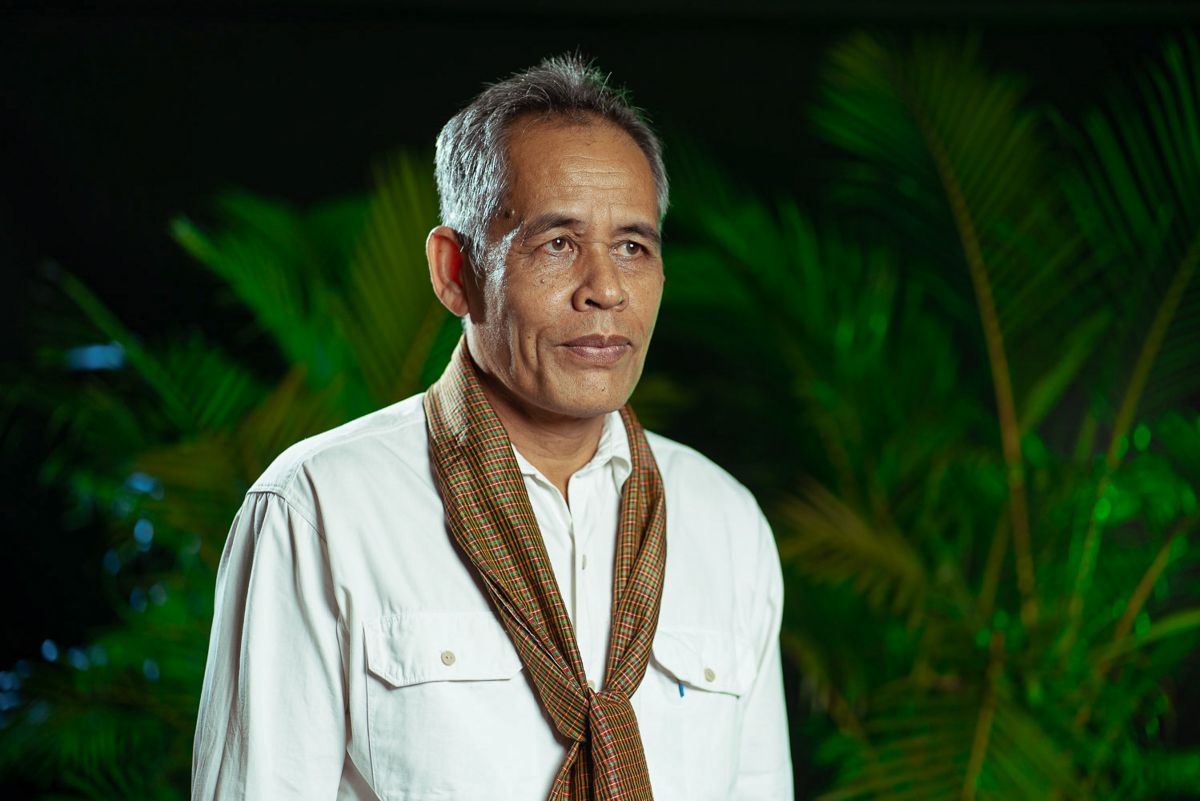 Kim Sarin attended training by RECOFTC in 1997. A RECOFTC alumni, Kan was instrumental in piloting the first community-protected areas in Cambodia.