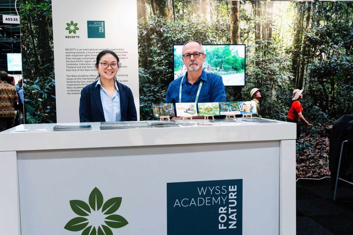The WYSS Academy for Nature, Southeast Asia Hub's delegation at IUFRO 2024.