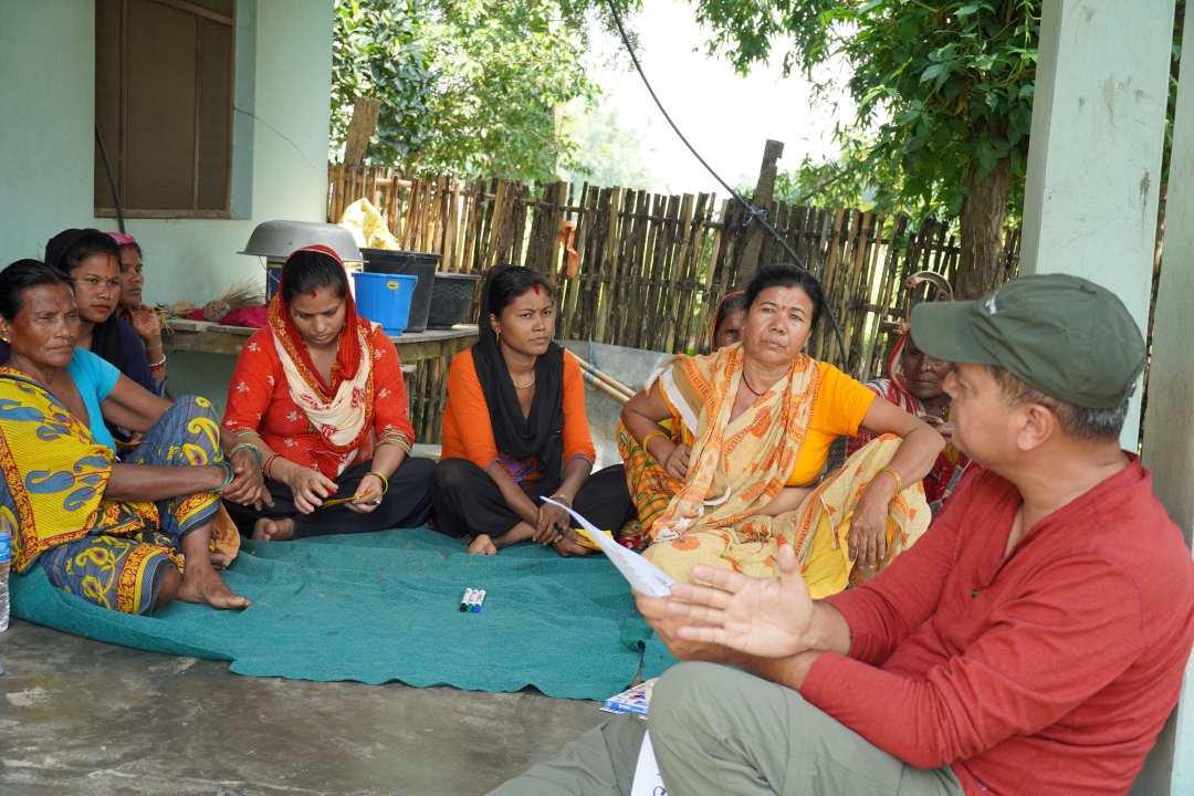 SAGE assessment with Balirampur Women’s Group, Balirampur, Bara District