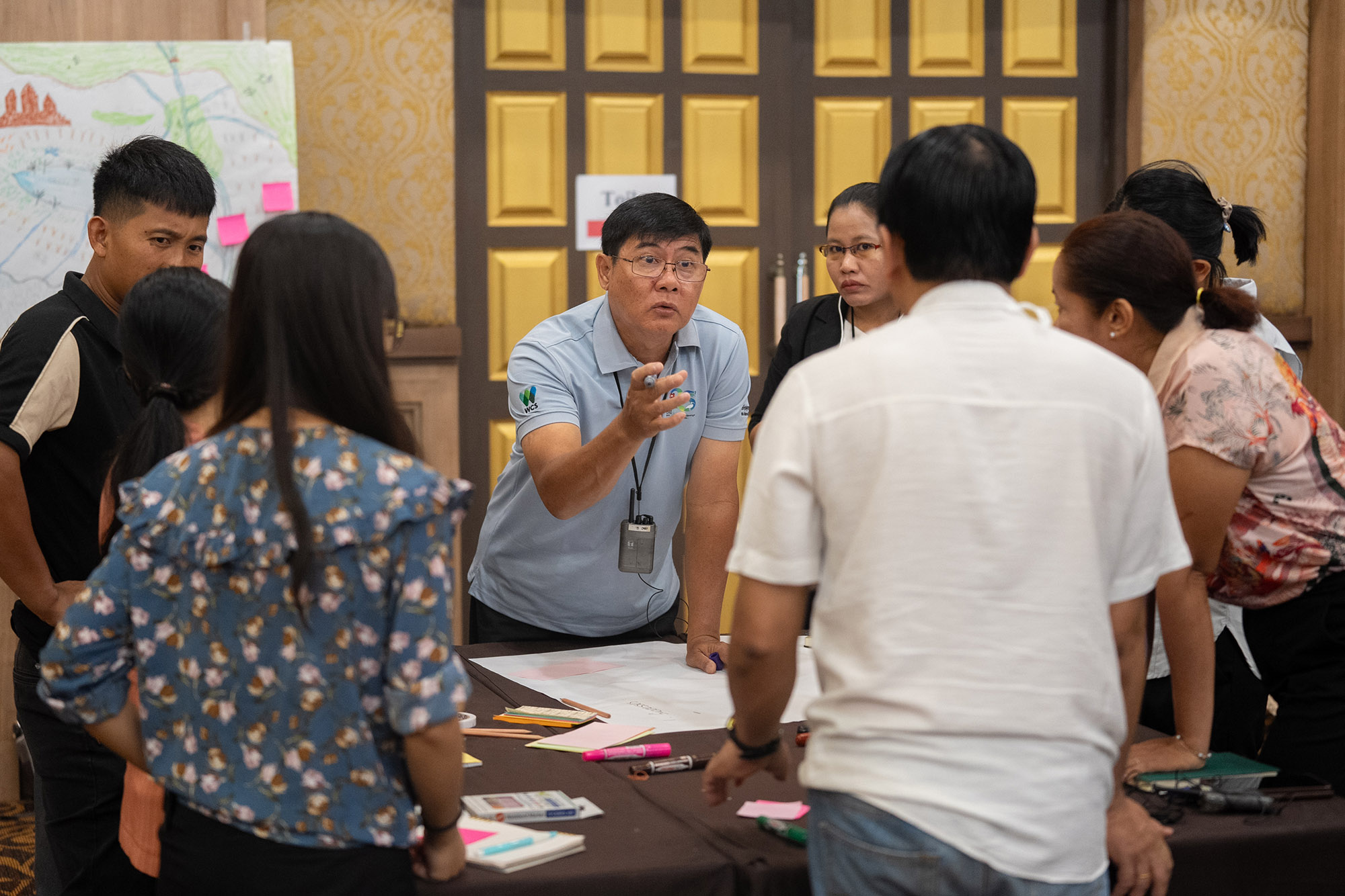 Through group interactions and exercises, community members and other stakeholders explored the profound connections local communities have with their forests.