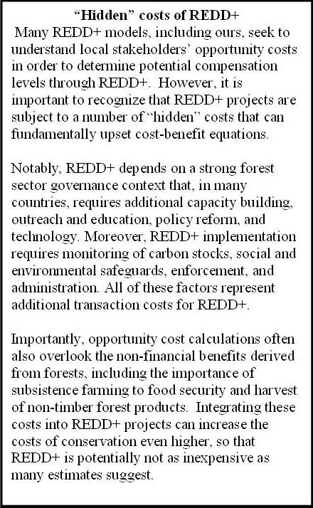 REDD+, So Long as “the Poor Sell Cheap”