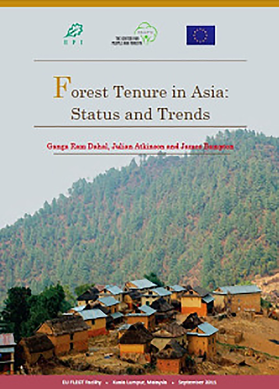 Cover of the Forest Tenure publication
