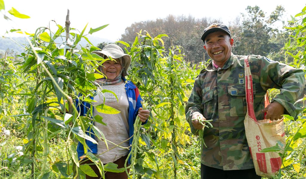 Community members in Koklouang Bokeo Lao PDR