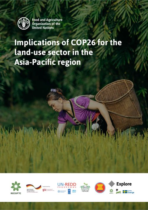 Implications of COP26 for the land-use sector in the Asia-Pacific region