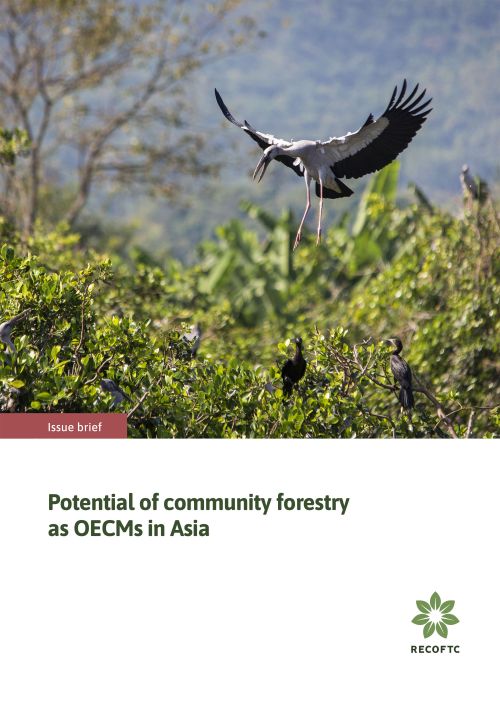 Potential of community forestry as OECMs in Asia