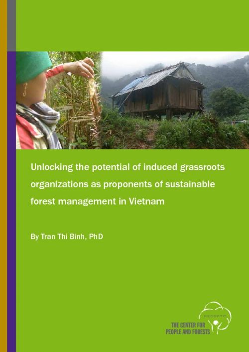 Unlocking the Potential of Induced Grassroots Organizations as Proponents of Sustainable Forest Management in Vietnam