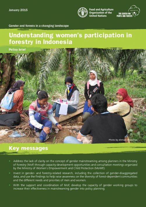 Understanding Women's Participation in Forestry in Indonesia