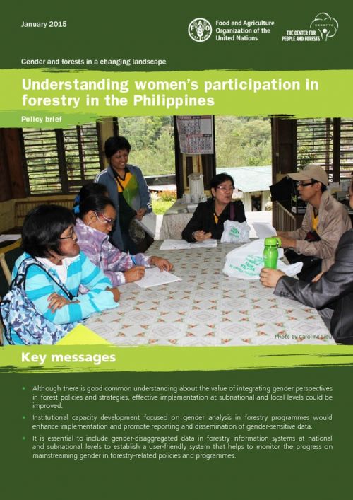 Understanding Women's Participation in Forestry in the Philippines 
