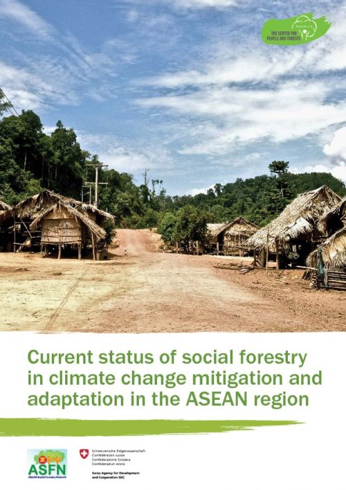 Current Status of Social Forestry in Climate Change Mitigation and Adaptation in the ASEAN region