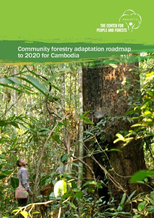 Community Forestry Adaptation Roadmap to 2020 for Cambodia