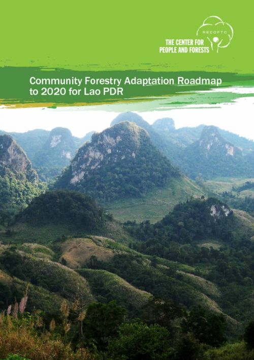 Community Forestry Adaptation Roadmap to 2020 for Lao PDR