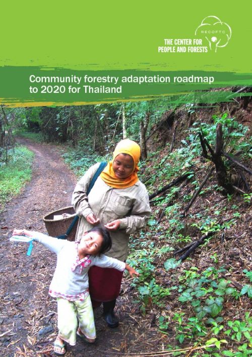 Community Forestry Adaptation Roadmap to 2020 for Thailand