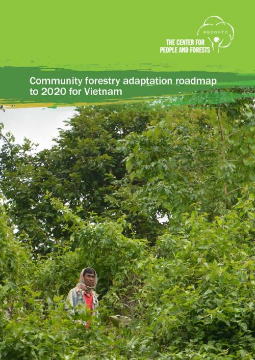 Community Forestry Adaptation Roadmap to 2020 for Vietnam