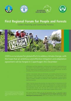 Call for Action: First Regional Forum for People and Forests
