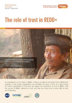 REDD-Net Asia-Pacific Bulletin #2: The Role of Trust in REDD+