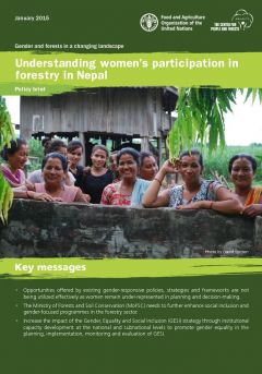 Understanding Women's Participation in Forestry in Nepal