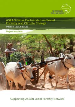 ASEAN-Swiss Partnership on Social Forestry and Climate Change Phase II (2014-2016)