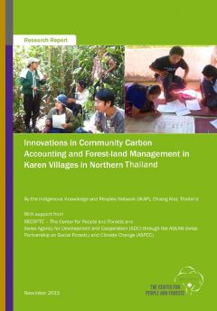 Innovations in Community Carbon Accounting and Forest-land Management in Karen Villages in Northern Thailand