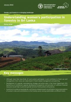 Understanding Women's Participation in Forestry in Sri Lanka