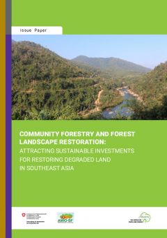 Community Forestry and Forest Landscape Restoration: Attracting Sustainable Investments for Restoring Degraded Land in Southeast Asia