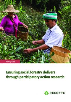 Ensuring social forestry delivers through participatory action research